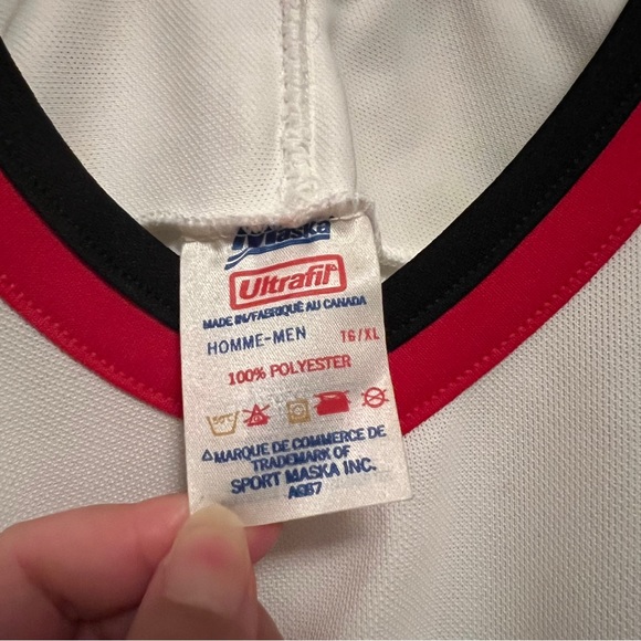 Vintage Sna-On Beer League‎ Hockey Jersey Chicago Blackhawks Base Size XL - Picture 7 of 8